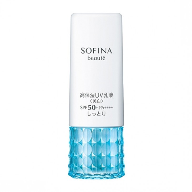 SOFINA - beauté 美白高保濕活膚防曬乳液 SPF50+ PA++++ (滋潤型)